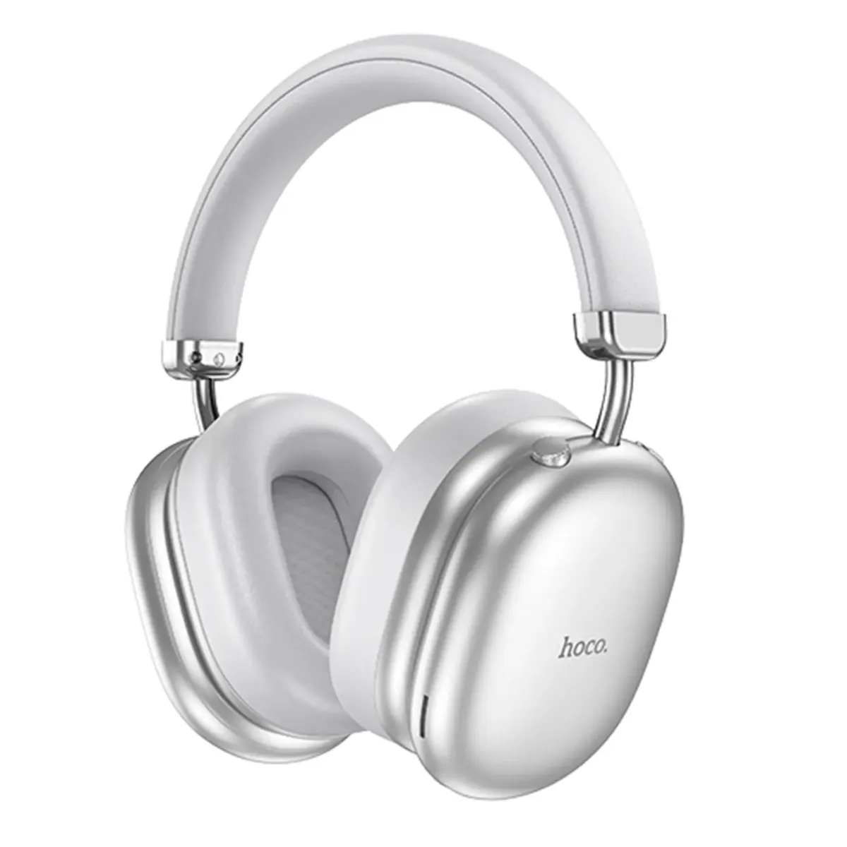 HOCO - Audifonos Con Cancelacion de Ruido Diadema Bluetooth Hoco W35 Max  Plateado