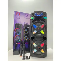 GENERICO - PARLANTE DUAL 12 PULGADAS 2000W ALTAVOZ ESTÉREO KARAOKE