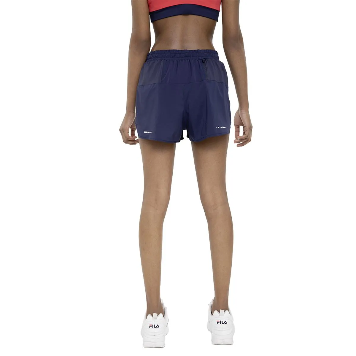FILA - Short Fila Pro Mujer Azul