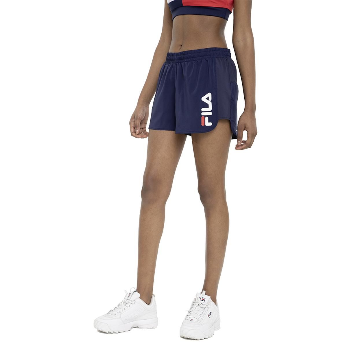 FILA - Short Fila Pro Mujer Azul