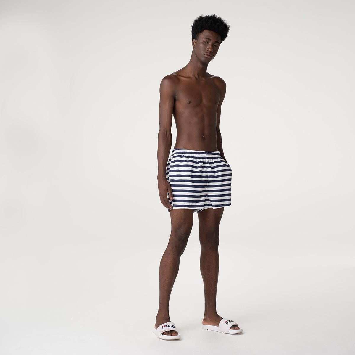 FILA - Short Fila Essential Hombre Blanco