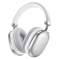 HOCO - Audífonos Bluetooth W35 Max Sonido Potente 90H De Uso Batería Plateado