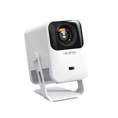 BYINTEK - Mini Proyector Led Smart 4K HD Vevshao A15 1280*720 Android 13 Autoenfoque Color Blanco