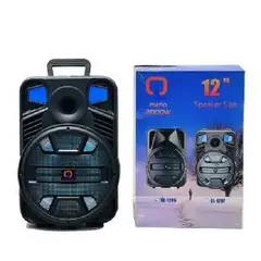 GENERICO - PARLANTE 12 PULGADAS 2000W CON LUCES RGB