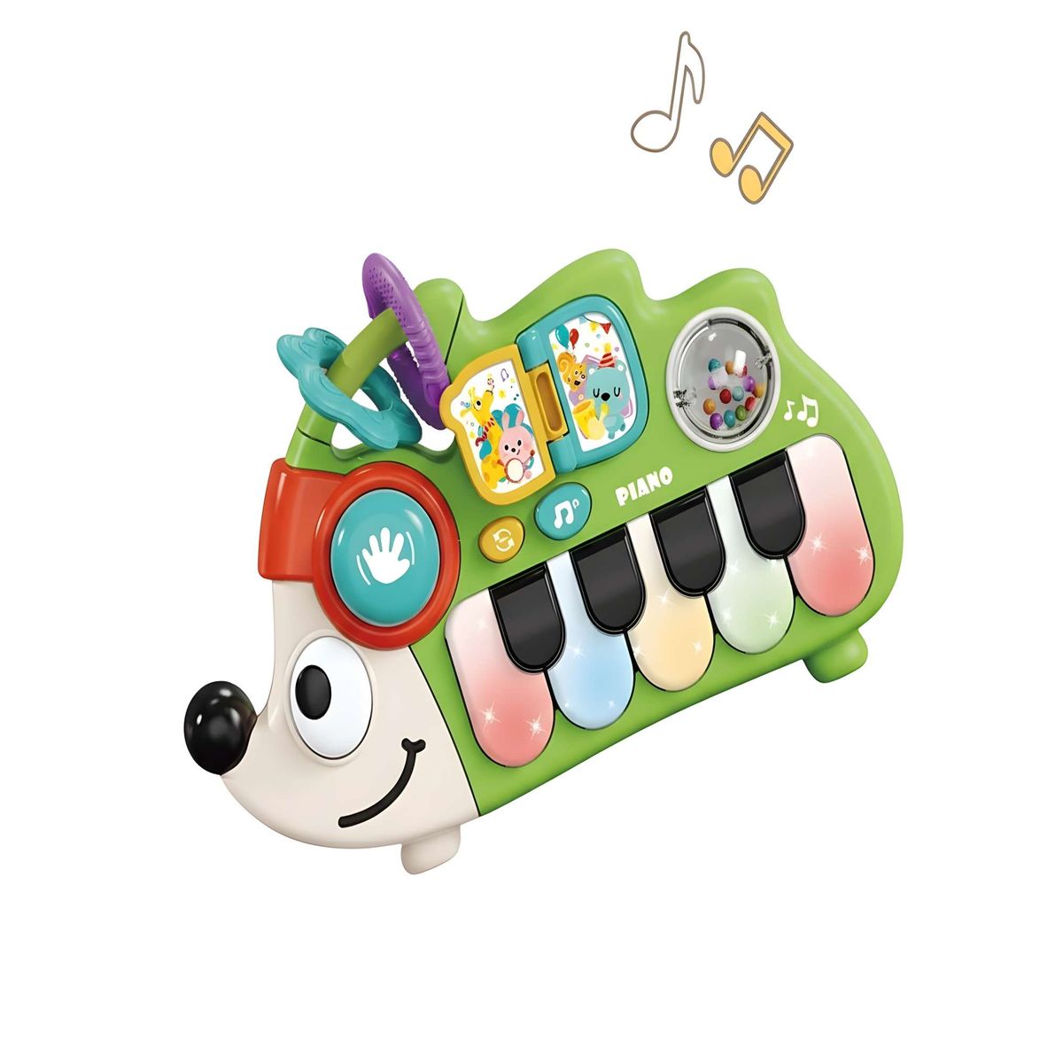 GENERICO - Juguete Piano de Erizo Interactivo Verde