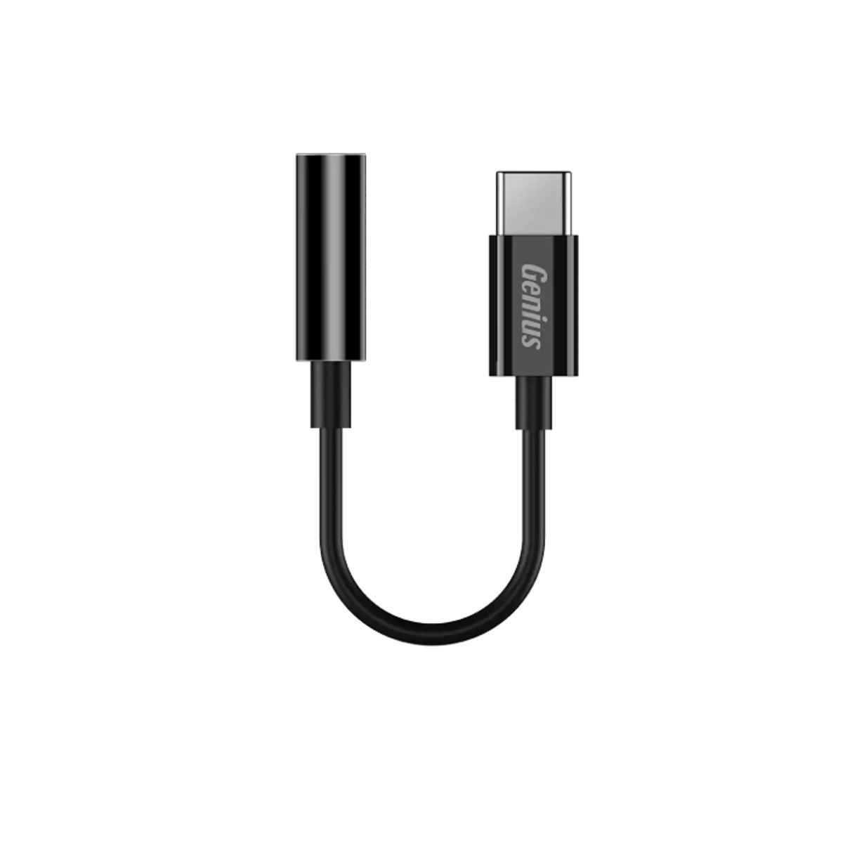 GENIUS - Adaptador Usb C A Mini Plug Stereo 10cm Cable Genius