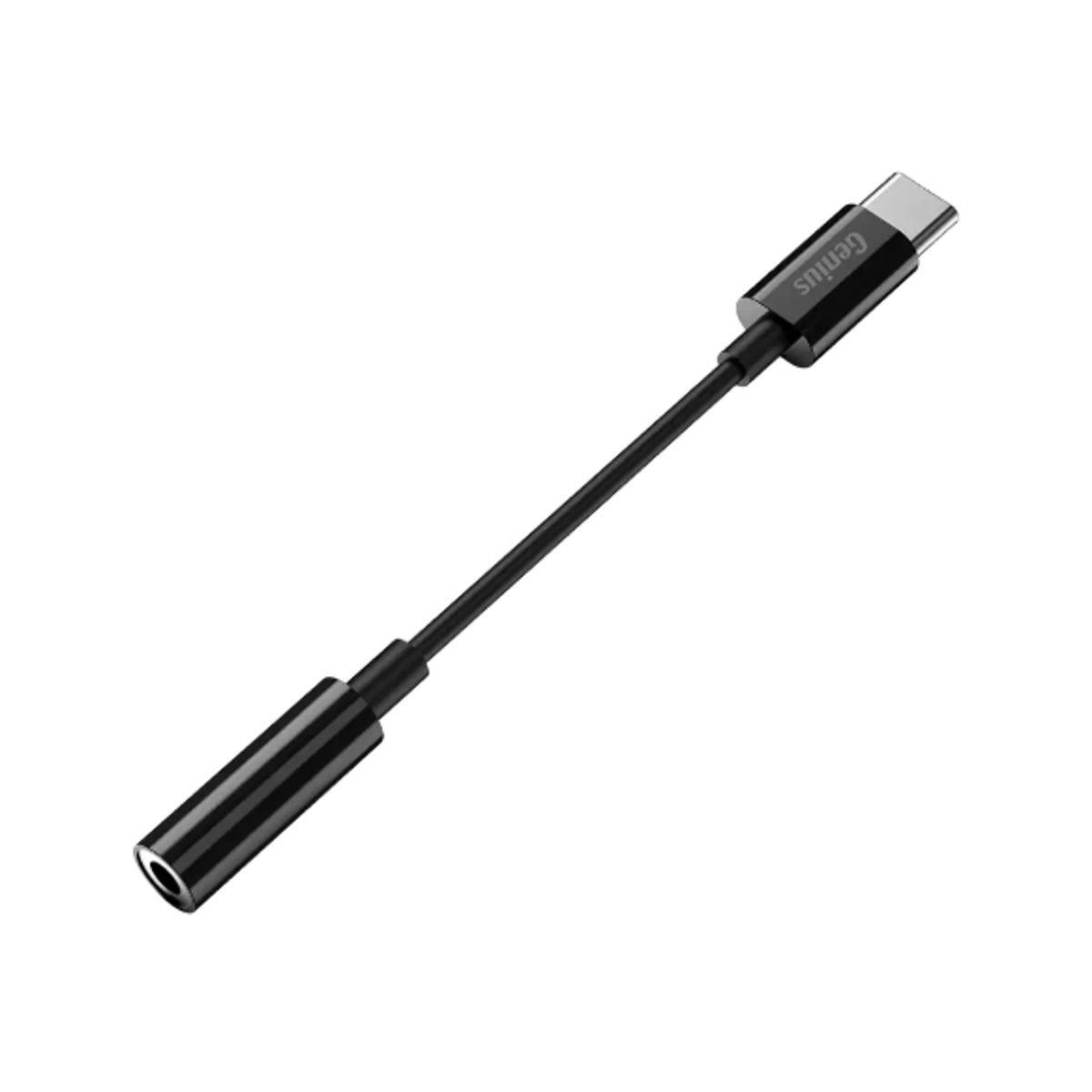 GENIUS - Adaptador Usb C A Mini Plug Stereo 10cm Cable Genius