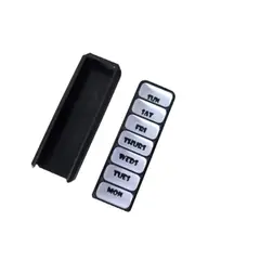 GENERICO - Pastillero Semanal- Estuche Compacto