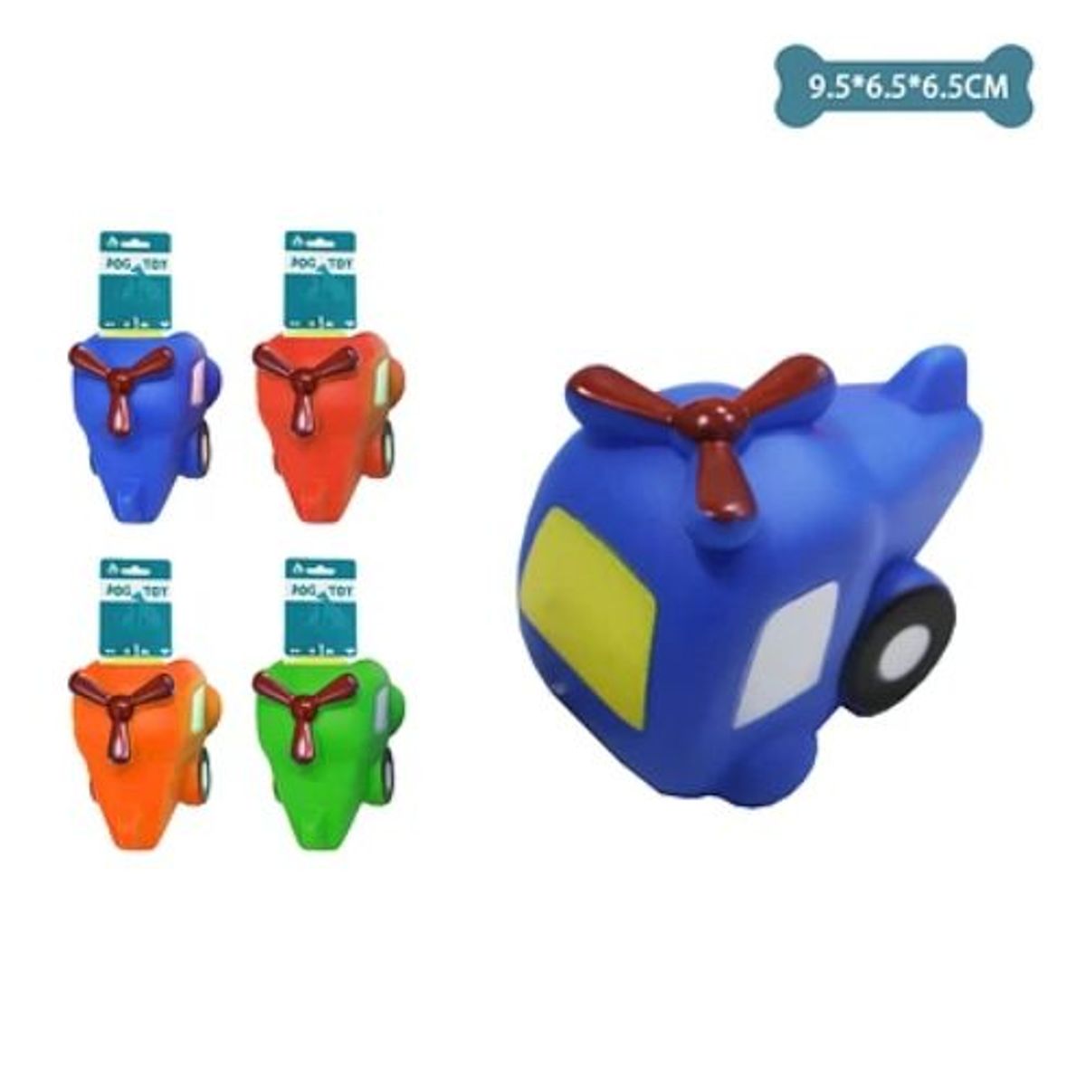 GENERICO - Helicóptero para mascotas color Verde 956565cm