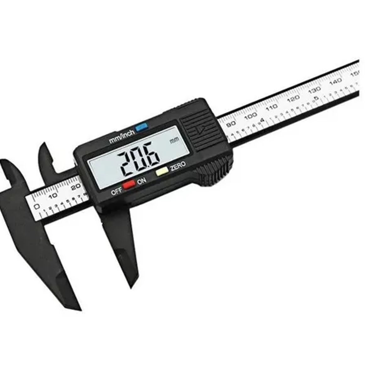 GENERICO - Pie De Metro Digital 150mm 6 Pulgadas Calibrador Caliper