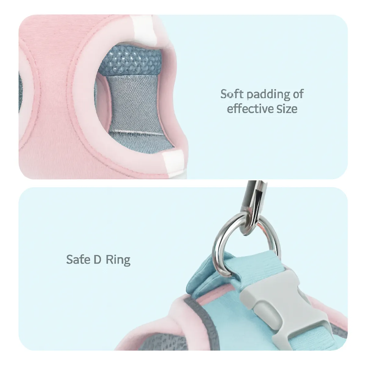HOOPET - Arnés Ajustable Para Mascotas Gatos Perros Pequeños Talla S