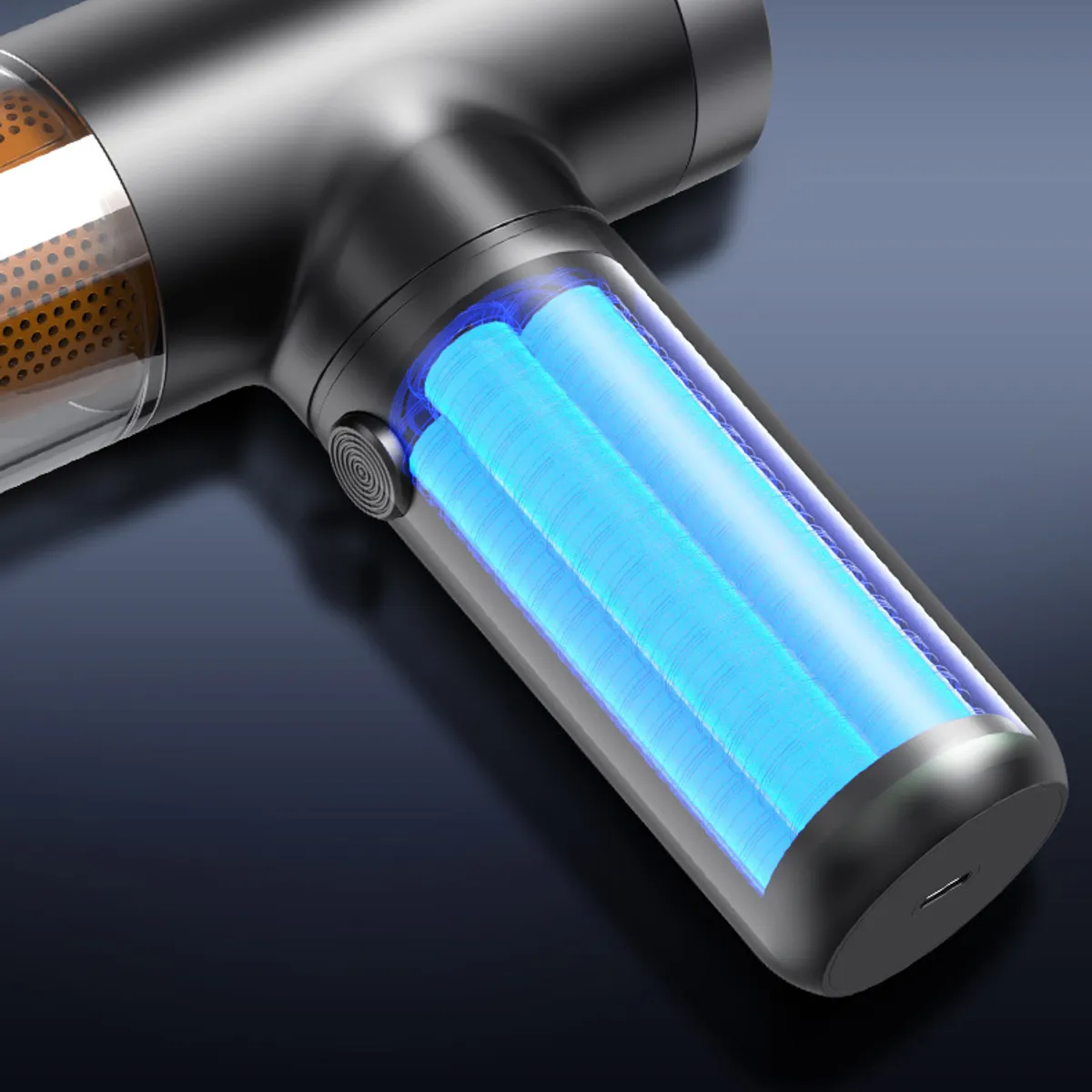 EVERSO - 2 En 1 Aspiradora Sopladora Portátil Pc Auto Inalámbrica Usb