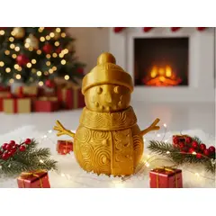 GENERICO - Muñeco de nieve remolino y gorro invernal