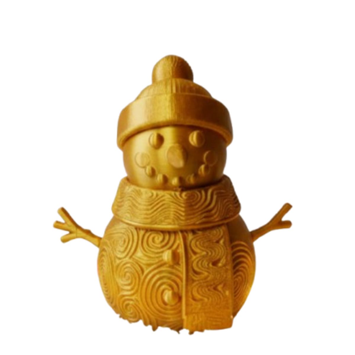 GENERICO - Muñeco de nieve remolino y gorro invernal