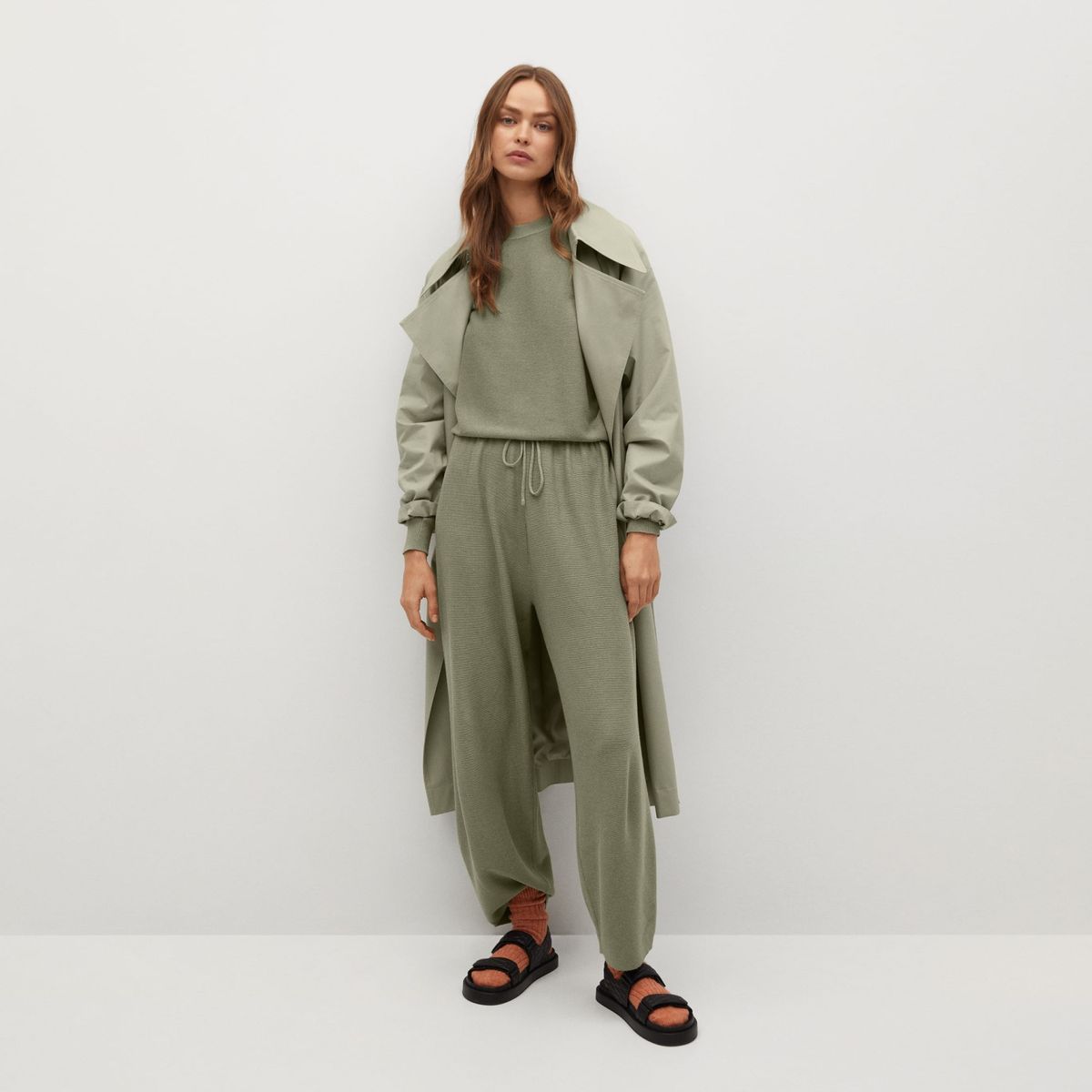 MANGO - Sweater Manga Globo Modal Y Algodón Milan Mujer