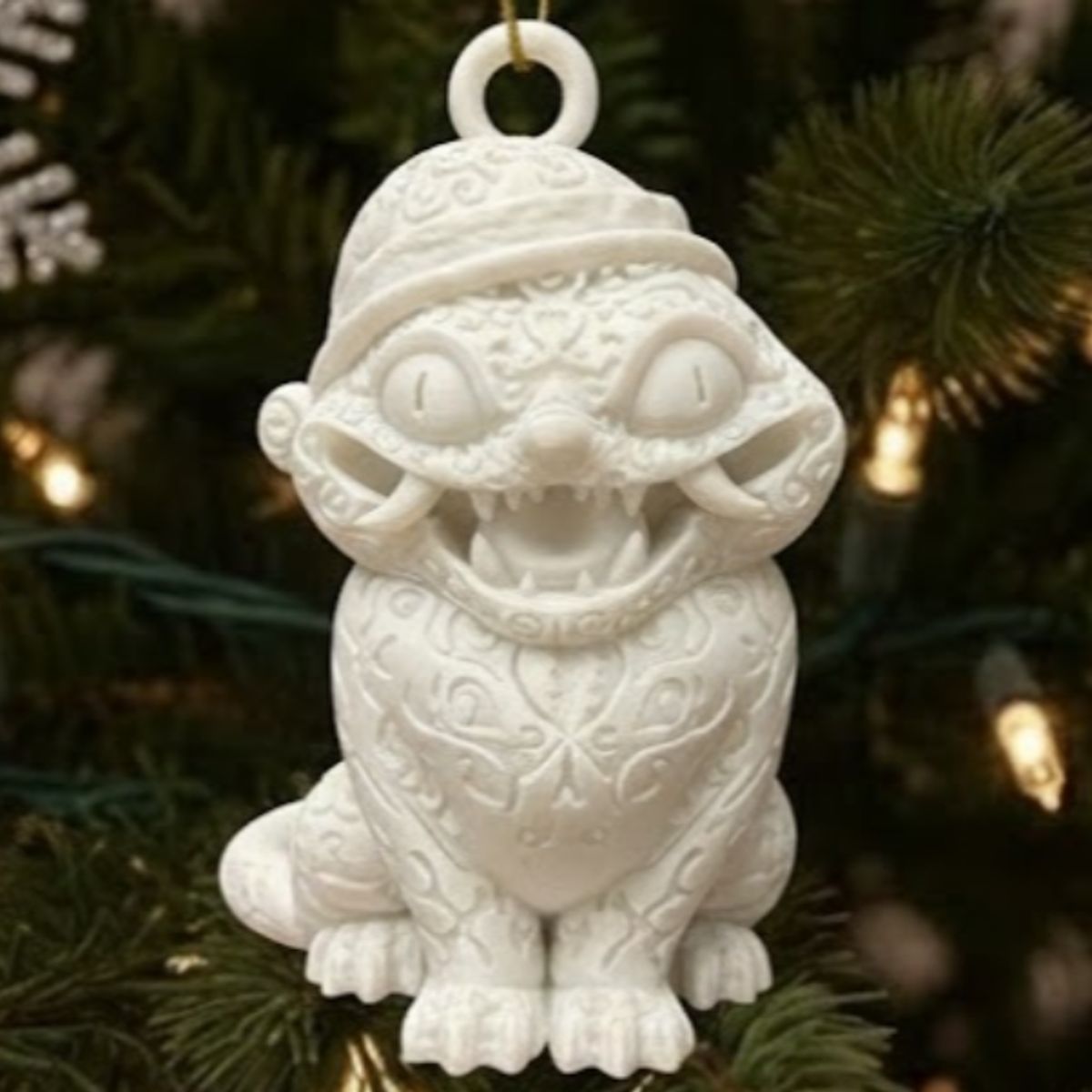 GENERICO - Adorno Navideño de Tigre Derpy