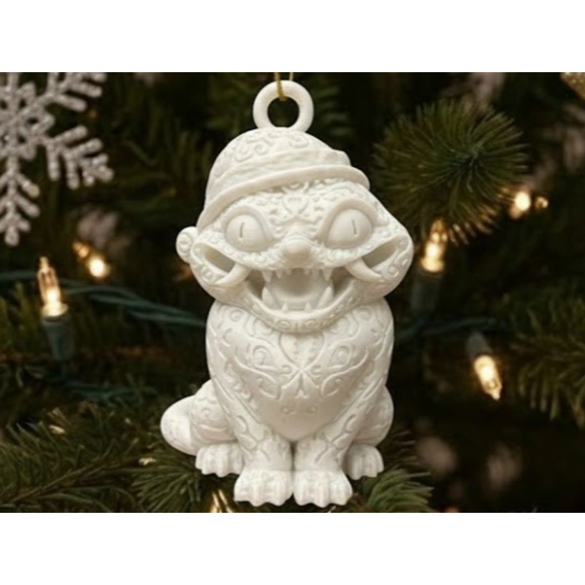 GENERICO - Adorno Navideño de Tigre Derpy