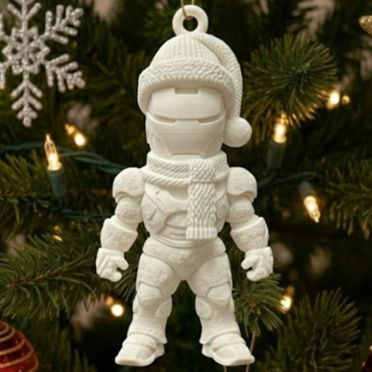 GENERICO - Adorno de Navidad de Ironman