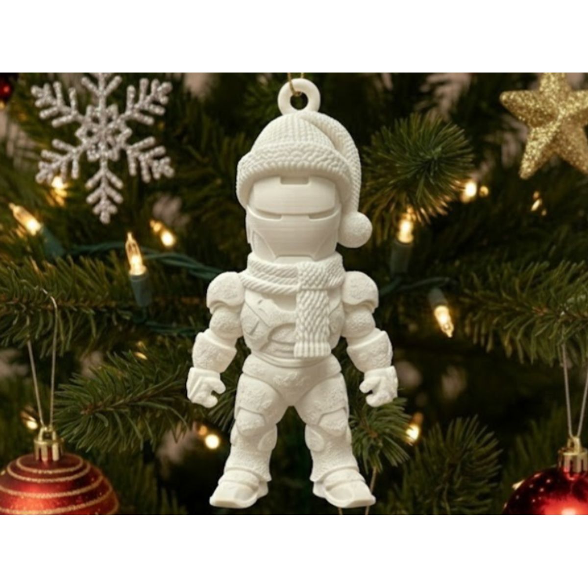 GENERICO - Adorno de Navidad de Ironman