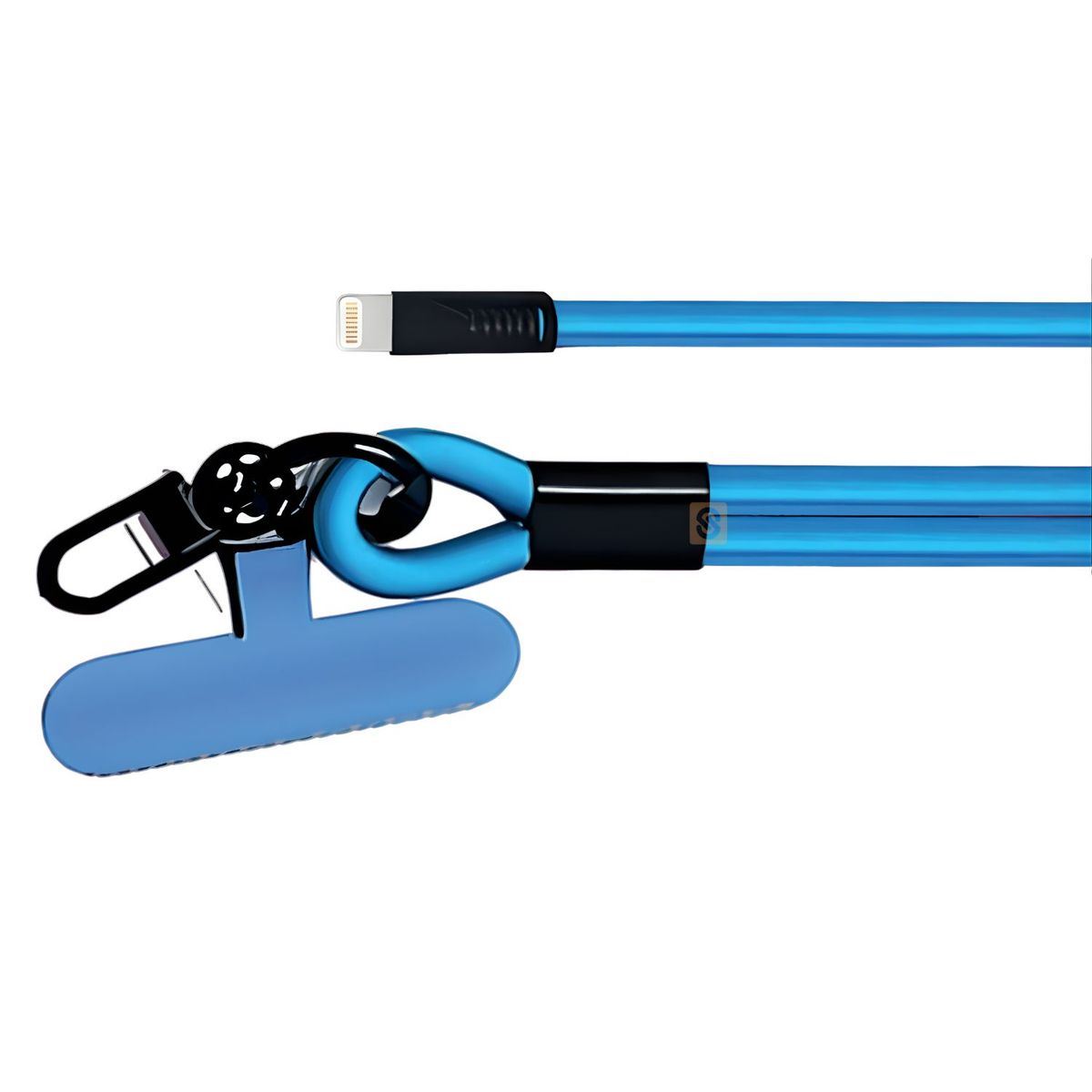 GENERICO - Colgante Smartphone USB-C a Lightning Carga Rápida Naranjo - SC