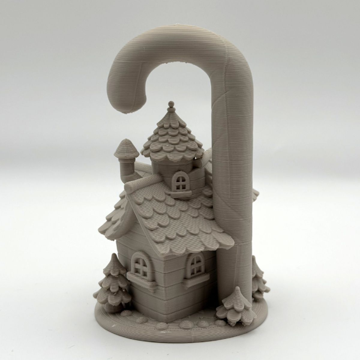 GENERICO - Adorno Navideño- Casa Bastón de Caramelo