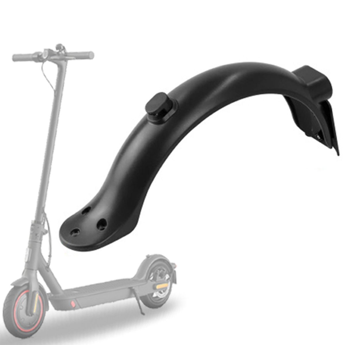 GENERICO - Tapabarro Trasero Scooter Xiaomi Pro2  1S  Mi3