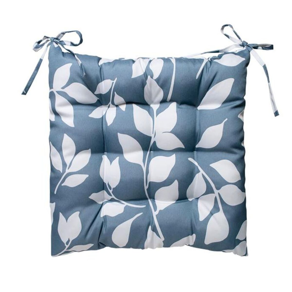 BOHEMIK - Pack de 2 Cojines para silla 40 cm x 40 cm Prado Azul