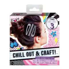 FASHION ANGELS - Kit Pinches Para El Pelo Crea Y Decora Pinza