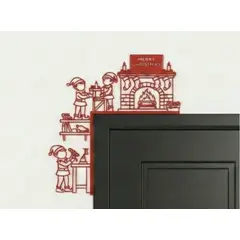 GENERICO - Decoración de puerta duendes