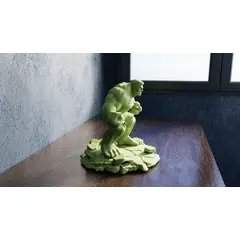 GENERICO - Figura decorativa de Hulk para el hogar