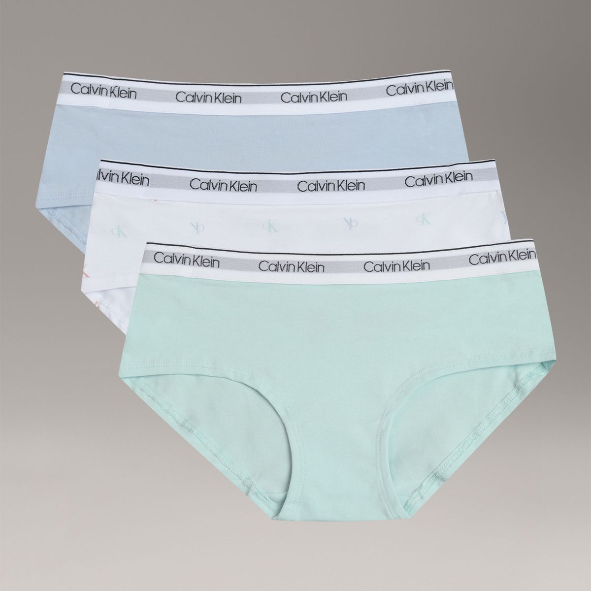 CALVIN KLEIN - Pack 3 Calzones Hipster Modern Cotton para Niña Multicolor Calvin Klein