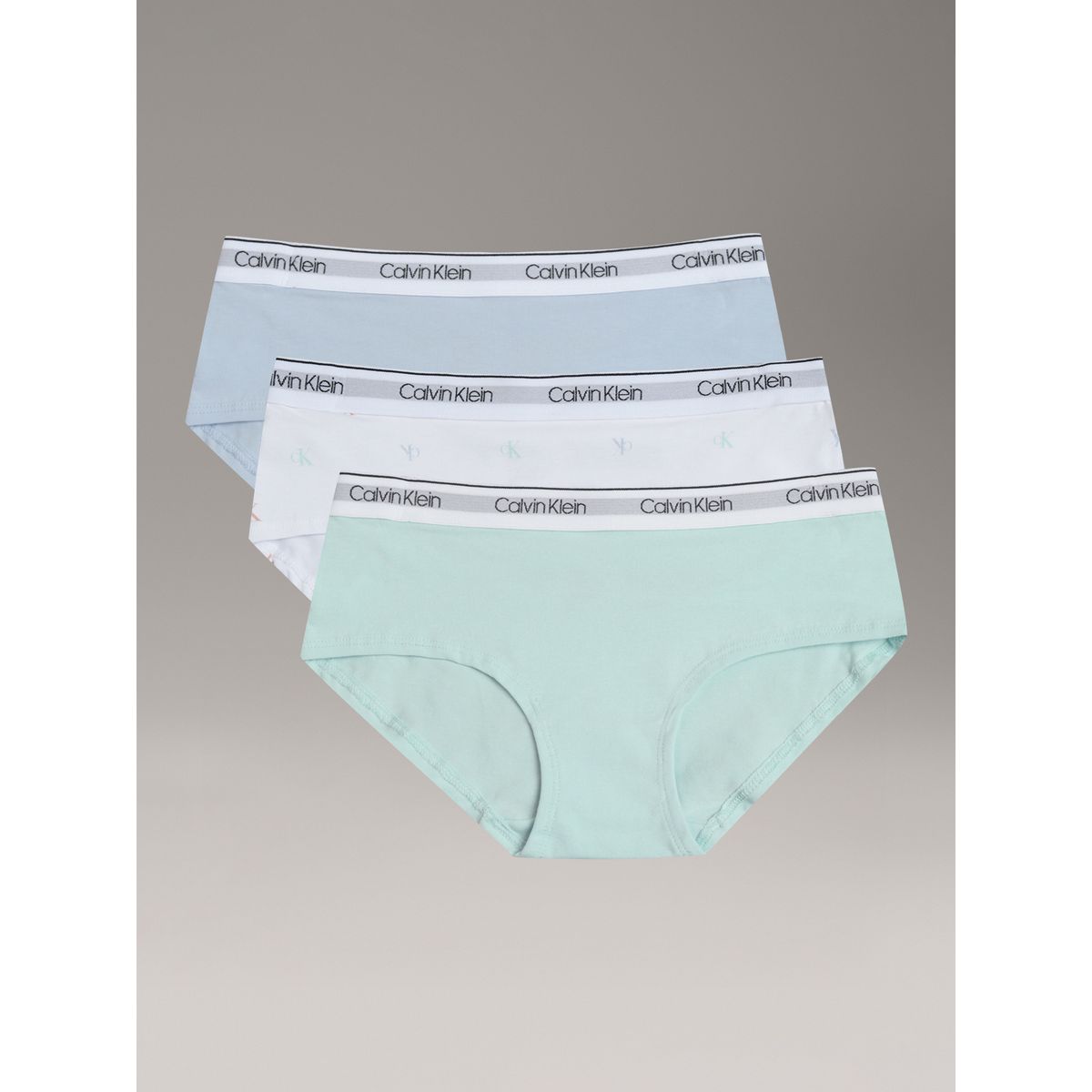 CALVIN KLEIN - Pack 3 Calzones Hipster Modern Cotton para Niña Multicolor Calvin Klein