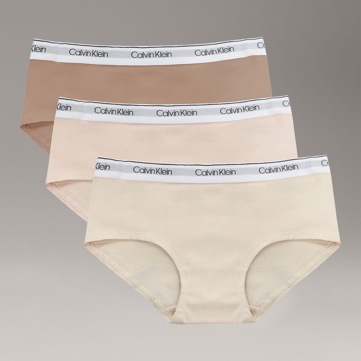 CALVIN KLEIN - Pack 3 Calzones Hipster Modern Cotton para Niña Multicolor Calvin Klein