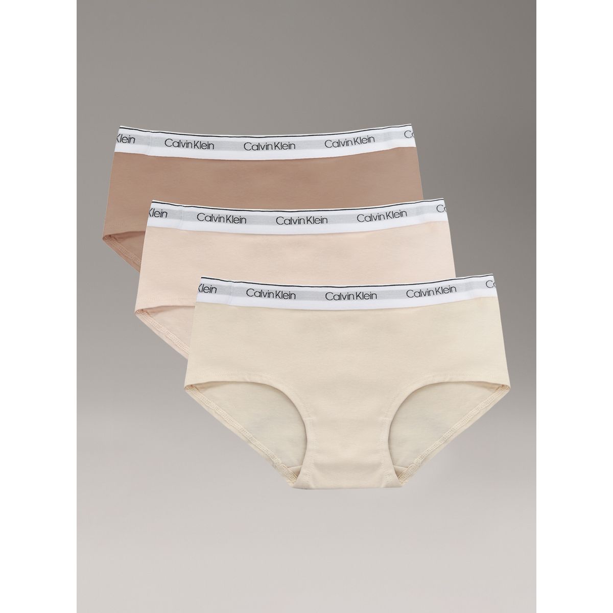 CALVIN KLEIN - Pack 3 Calzones Hipster Modern Cotton para Niña Multicolor Calvin Klein