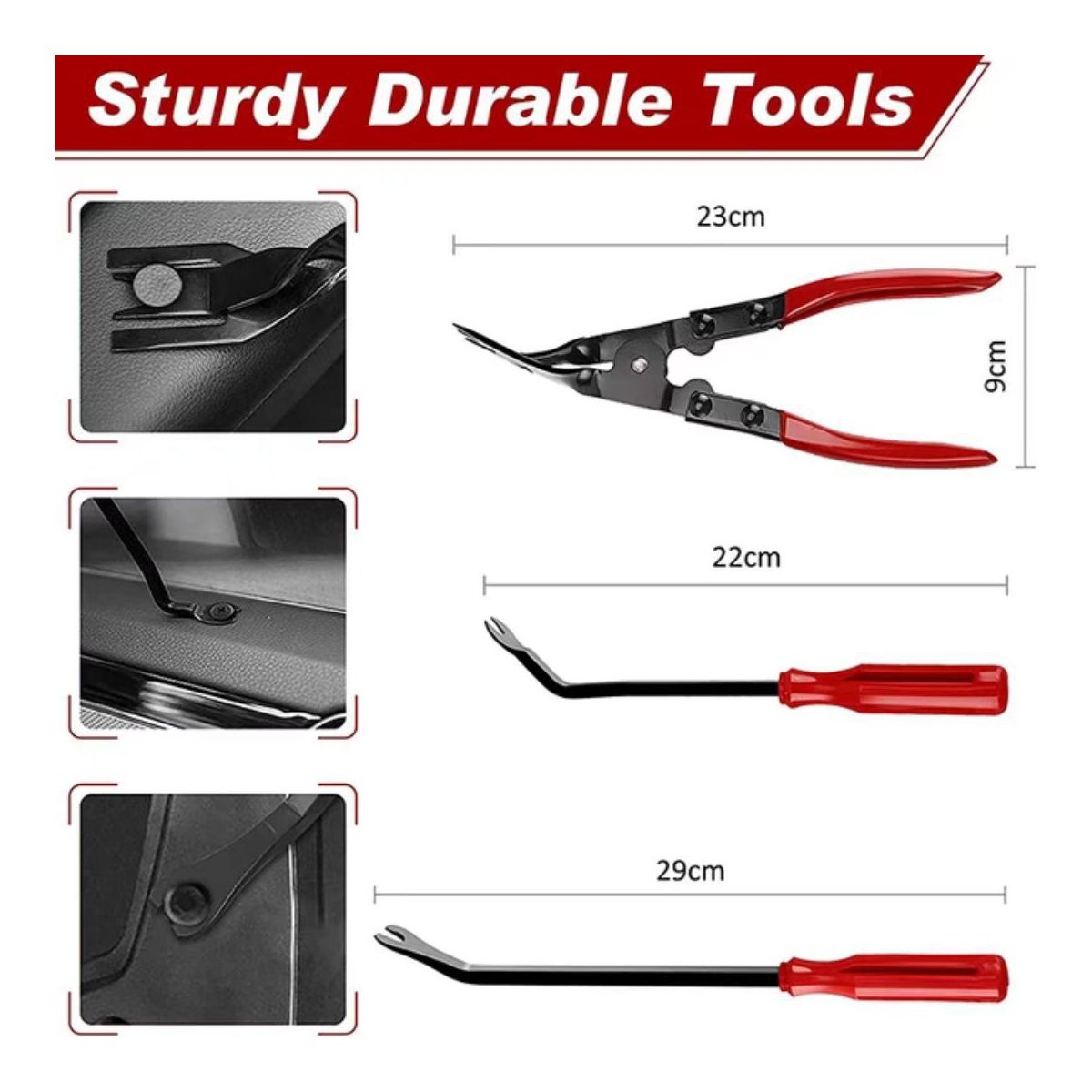ATURE - Juego De 19 Herramientas Para Desmontaje De Paneles De Audio