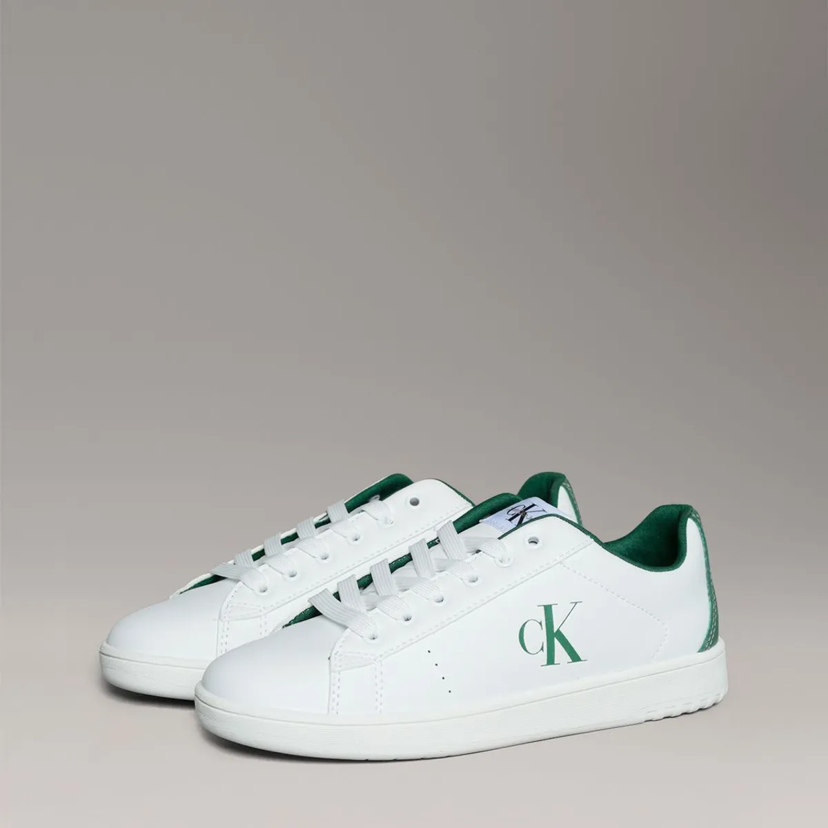 CALVIN KLEIN - Zapatillas Niño con Cordones Calvin Klein Blanco