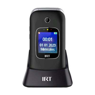 Irt Teléfono Celular 4G Senior Sos Para Adulto Mayor Almeja