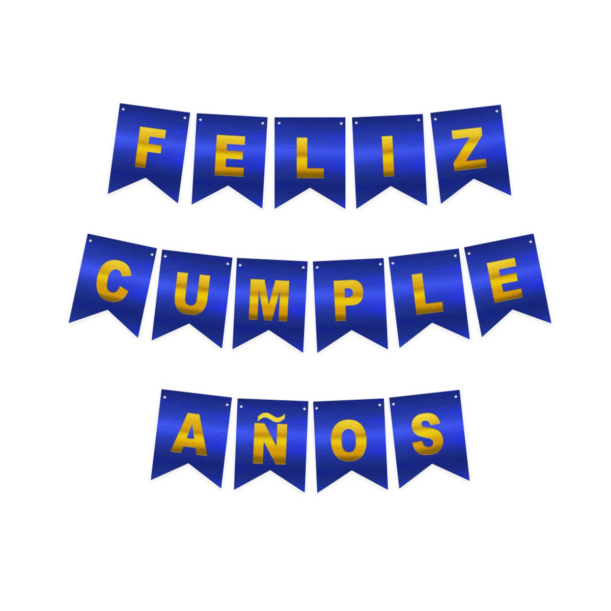 GENERICO - GUIR FC AZULDORADO GLITTER 4M X1 UNI