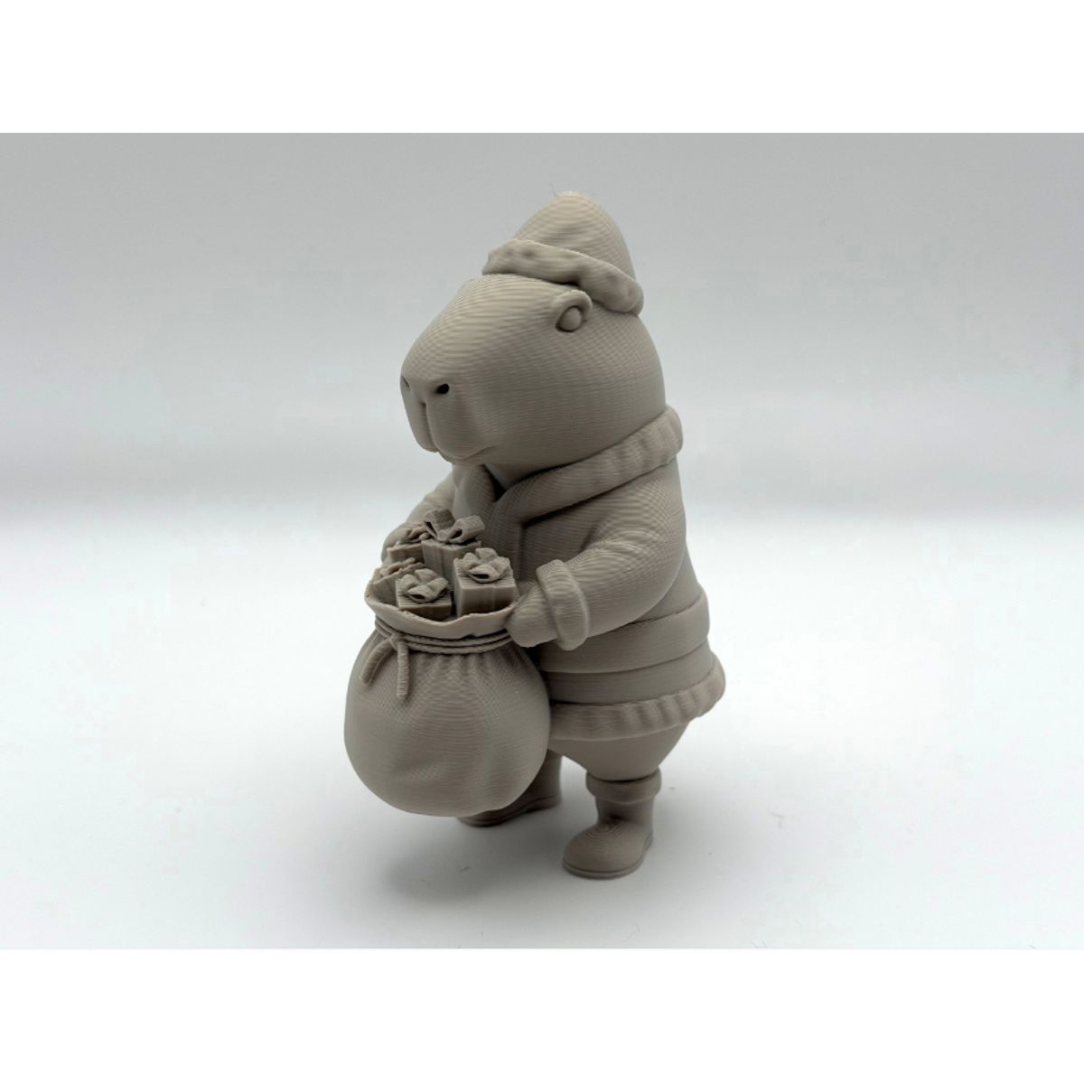 GENERICO - Adorno Navideño- Capibara Papá Noel