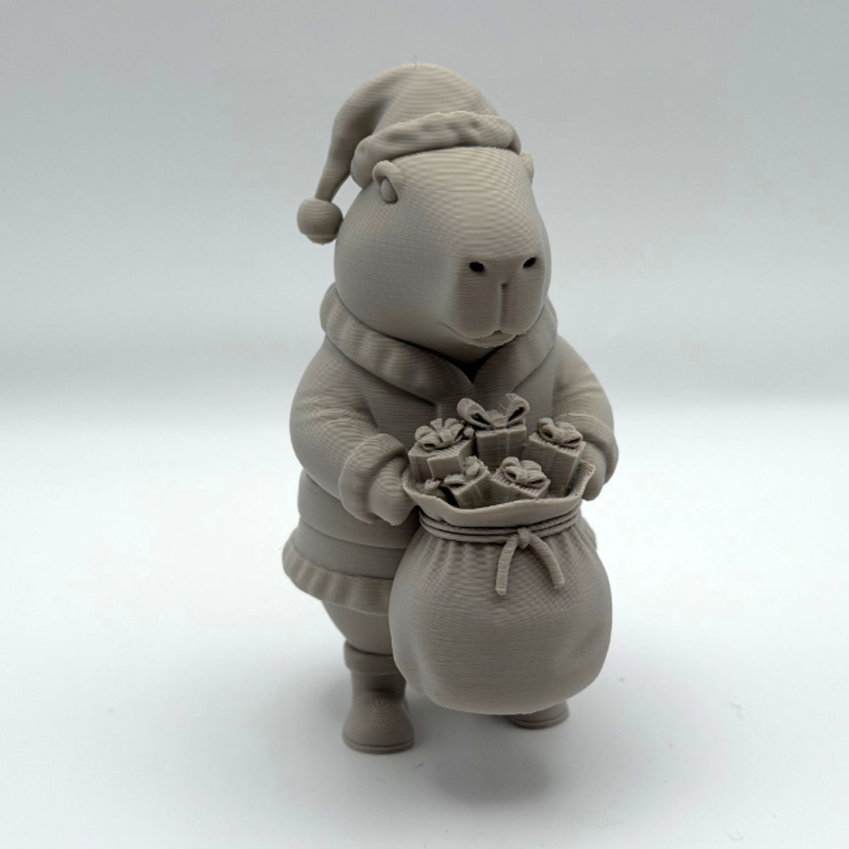 GENERICO - Adorno Navideño- Capibara Papá Noel