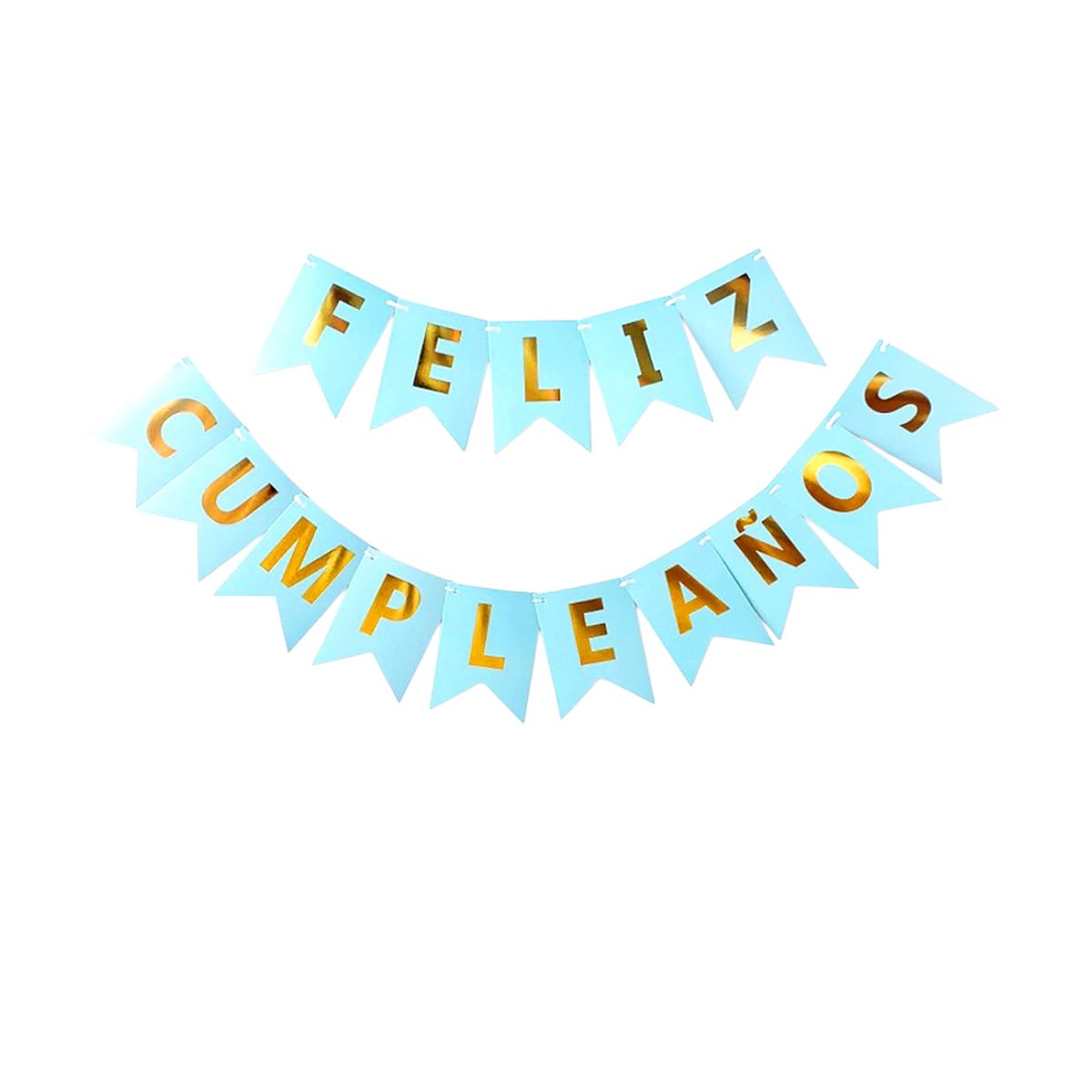 GENERICO - BANNER F.C. CELESTE/DORADO 3 METROS