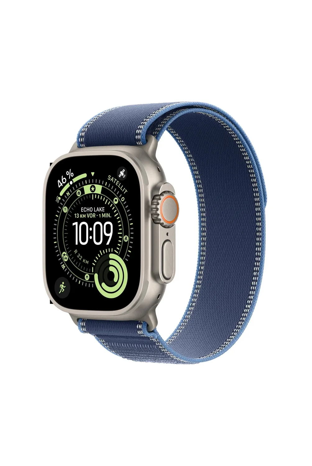 APPLE Apple Watch Ultra 3 - 49 mm - Titanio natural/Correa Trail