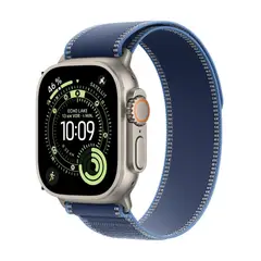 APPLE - Watch Ultra 3 - 49 mm - Titanio natural/Correa Trail Loop azul - M/L - Celular