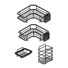 ATURE - Estante De Baño Sin Taladro Metal - Organizador Para Ducha