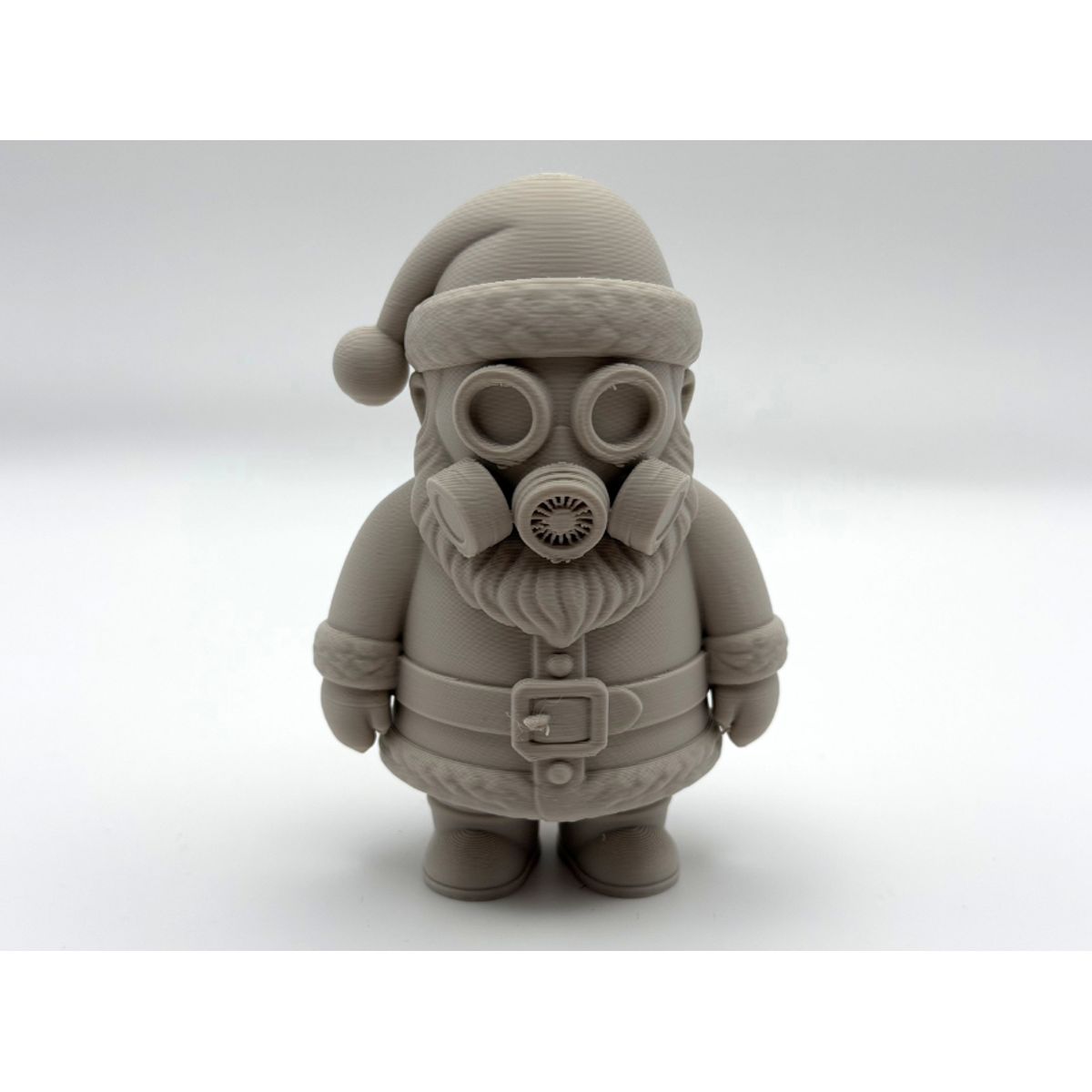 GENERICO - Adorno Navideño- Papá Noel con Máscara de Gas