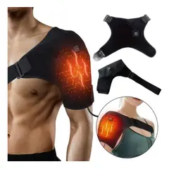 GENERICO - Hombrera Térmica Masajeadora Calor Ortopédica Usb Electrico
