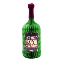 GENERICO - ADORNO 18 A LA CHILENA BOTELLA VINO 24X67 X1 UNI