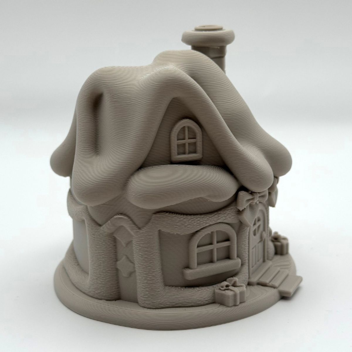 GENERICO - Adorno Navideño- Cabaña de Menta Navideña