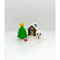 GENERICO - Adorno - Micro diorama navideño