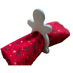 GENERICO - Adorno - Anillo para servilleta navidad